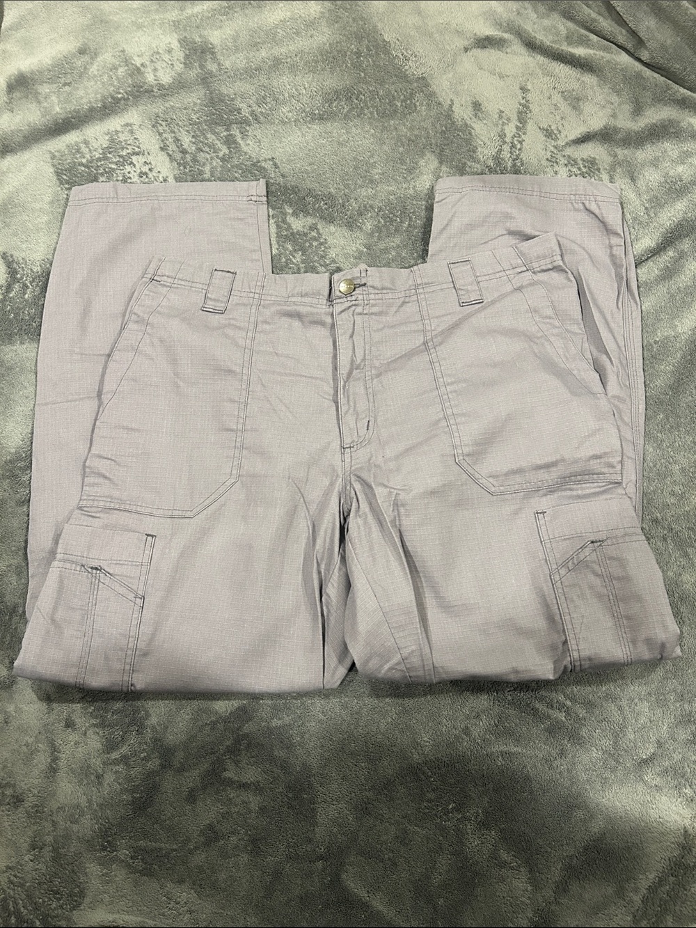 Carhartt Men’s Light Gray Scrub / Work Pants - Picture 2 of 4